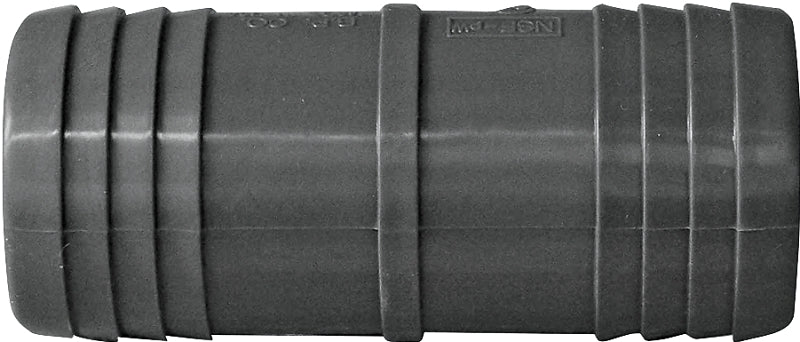 Boshart UPPC-12 Pipe Coupling, 1-1/4 in, Insert, Polypropylene, 200 psi Pressure