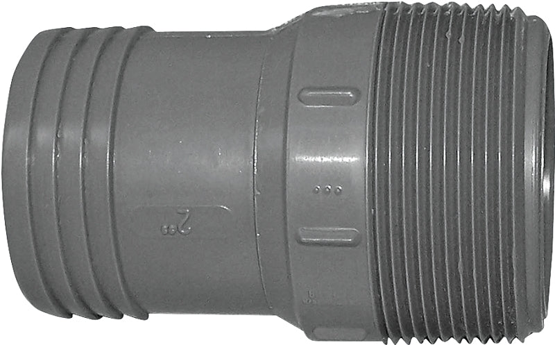 Boshart UPPA-20 Pipe Adapter, 2 in, MPT x Insert, Polyethylene, 160 psi Pressure