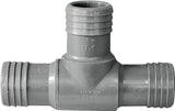 Boshart UPPT-12 Pipe Tee, 1-1/4 in, Insert, Polypropylene
