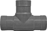 Boshart UPPT-20 Pipe Tee, 2 in, Insert, Polypropylene