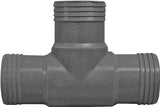 Boshart UPPT-20 Pipe Tee, 2 in, Insert, Polypropylene