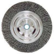 Vortec Pro 36063 Wire Wheel Brush, 5 in Dia, 1/2 to 5/8 in Arbor/Shank, Crimped Bristle, 0.014 in Dia Bristle