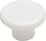 Amerock Allison Value Series BP802PW Cabinet Knob, 13/16 in Projection, Traditional, 1-1/4 in, Plastic
