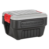 Rubbermaid ActionPacker 8 gal Black Storage Tote 12.1 in. H X 14.1 in. W X 20 in. D Stackable, Pack of 4