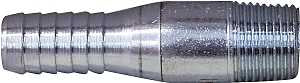 Boshart UNLMAS-050 Pipe Adapter, 1/2 in, Insert, 1/2 in, MPT, Steel, Zinc