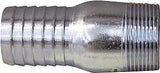 Boshart UNLMAS-125 Pipe Adapter, 1-1/4 in, Insert, 1-1/4 in, MPT, Steel, Zinc