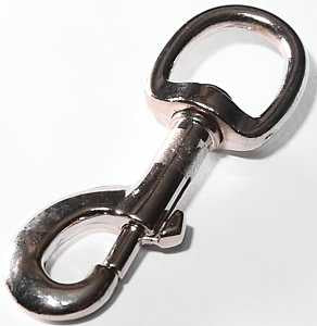 Baron 225-3/4 Bolt Snap, 3/8 in Snap Opening, 110 lb Working Load, Aluminum/Zinc, Nickel