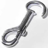 Baron 231 Chain Snap, 3/8 in Snap Opening, 3-1/2 in L Dimensions, 60 lb Working Load, Malleable Iron, Electro-Galvanized