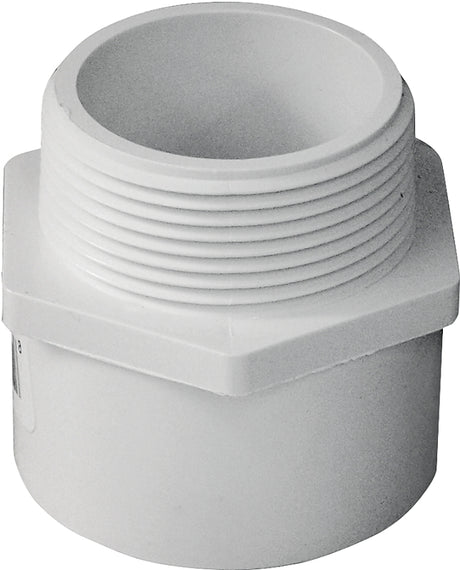 IPEX 435606 Pipe Adapter, 1-1/2 in, Socket x MPT, PVC, SCH 40 Schedule