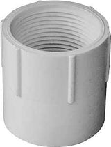 IPEX 435562 Pipe Adapter, 1-1/4 in, Socket x FPT, PVC, White, SCH 40 Schedule, 150 psi Pressure