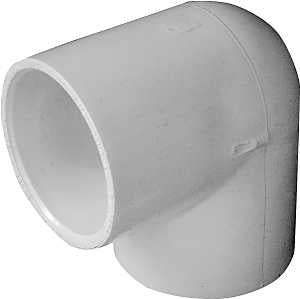 IPEX 435523 Pipe Elbow, 1-1/2 in, Socket, 90 deg Angle, PVC, SCH 40 Schedule