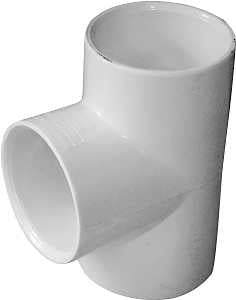 IPEX 435778 Pipe Tee, 1-1/4 in, Socket, PVC, White, SCH 40 Schedule, 150 psi Pressure