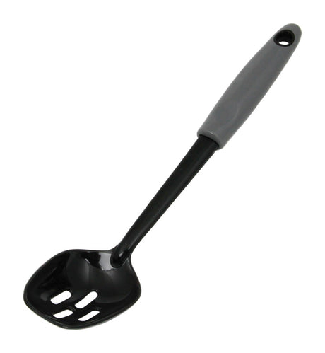 Chef Craft Black/Gray Nylon Slotted Spoon, Pack of 3