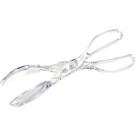 Chef Craft Clear Plastic Tongs, Pack of 3