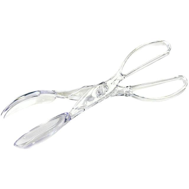Chef Craft Clear Plastic Tongs, Pack of 3