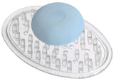 Interdesign 30100 Soap Saver Holder, Plastic, Clear, Pack of 12