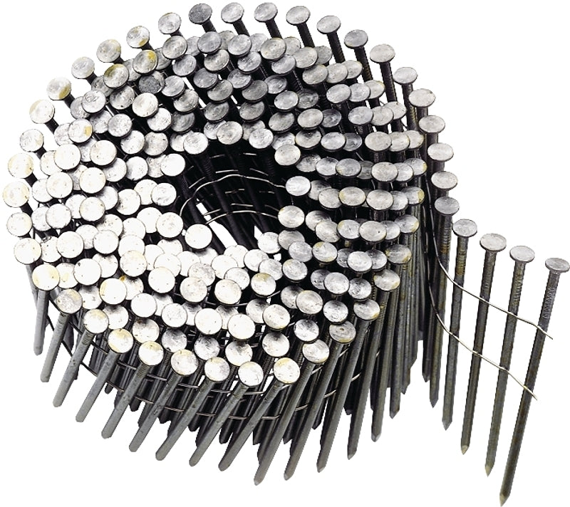 Bostitch C8P120D Series Framing Nail, Wire Collation, 2-1/2 in L, Steel, Smooth Shank, 2700/PK