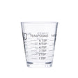 Chef Craft 1/8 cups Plastic Clear Measuring Cup, Pack of 3