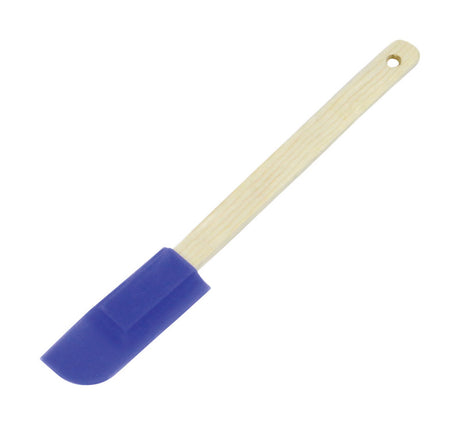 Chef Craft Red/Brown Silicone/Wood Spatula, Pack of 3