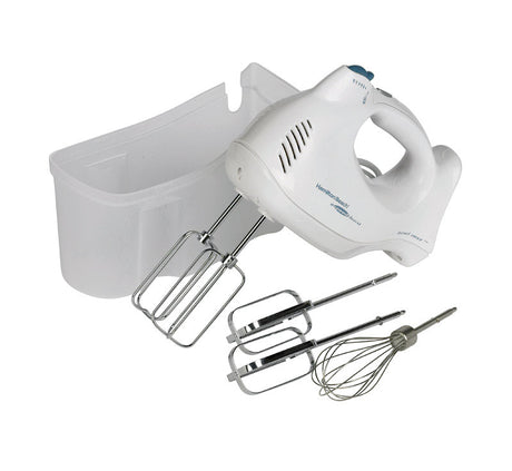 Hamilton Beach White 6 speed Hand Mixer, Pack of 2