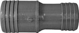 Boshart UPPRC-1512 Reducing Pipe Coupling, 1-1/2 x 1-1/4 in, Insert, Polypropylene, Gray