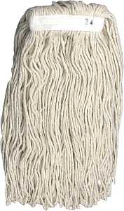 Birdwell 9051-12 Saddle Mop Head, 1-1/4 in Headband, Cotton