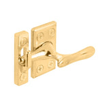 Defender Security U9935 Casement Sash Lock, Steel, Brass