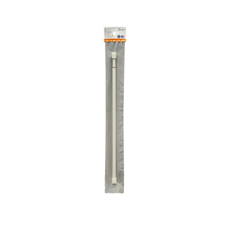 Kenney White Traditional/Transitional Tension Rod 18 in. L X 28 in. L