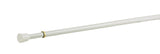 Kenney White Traditional/Transitional Tension Rod 28 in. L X 48 in. L