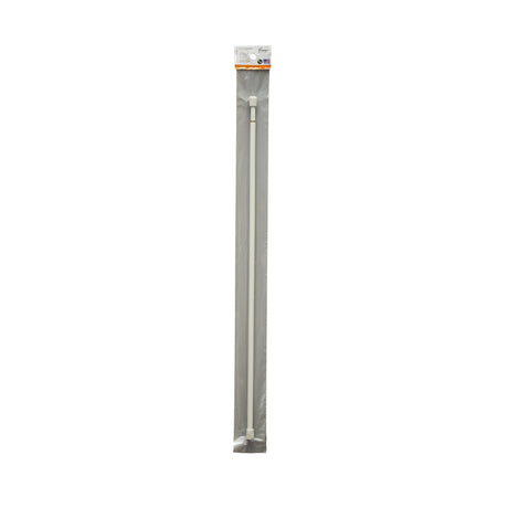 Kenney White Traditional/Transitional Tension Rod 28 in. L X 48 in. L