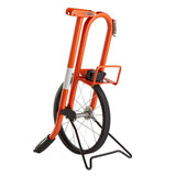 Keson MP301 Measuring Wheel, 9999.9 ft, 11-1/2 in Wheel, Rubber Wheel, Steel, Orange