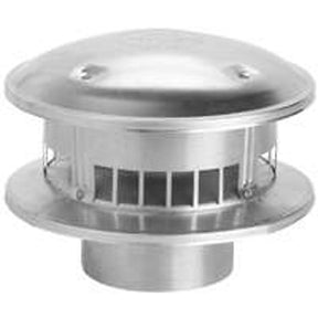 Selkirk 104800 Bird Proof Round Top, 4 in Dimensions