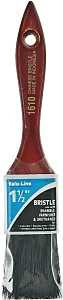Linzer 1610-1.5 Paint Brush, 1-1/2 in W, Varnish, Wall Brush, 2 in L Bristle, China Bristle, Varnish Handle
