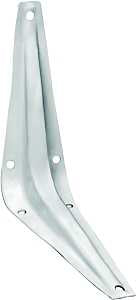 National Hardware 211BC Series N172-619 Shelf Bracket, 100 lb, Steel, Gray, 12 in L, Pack of 20