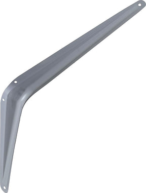 National Hardware 211BC Series N171-082 Shelf Bracket, 100 lb, 12 in L, Steel, Gray, Pack of 20
