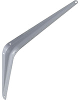 National Hardware 211BC Series N171-074 Shelf Bracket, 100 lb, 8 in L, Steel, Gray, Pack of 20