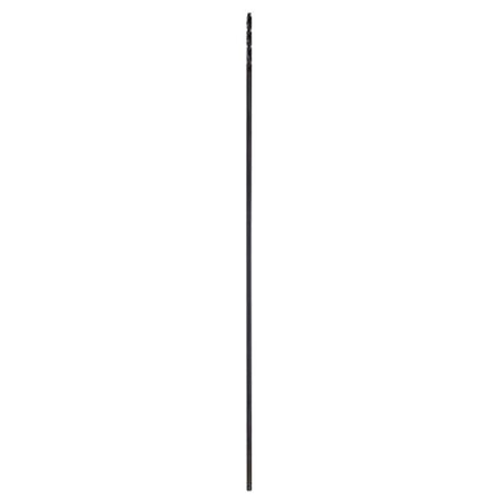 Irwin 62104ZR Drill Bit, 1/16 in Dia, 12 in OAL, Extra Length, Spiral Flute, Straight Shank