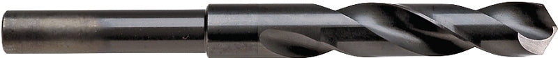 Irwin 91144 Silver and Deming Drill Bit, 11/16 in Dia, 6 in OAL, Spiral Flute, 1/2 in Dia Shank, Flat, Reduced Shank