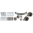 Axle Installation Kit w/Painted Hubs