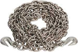 Ancra 49958-38-20 Transport Chain Assembly with Clevis Hook, 3/8 in, 20 ft L, 5400 lb Working Load, 43 Grade
