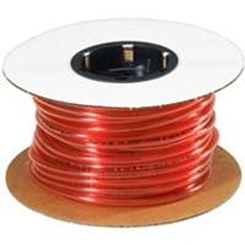 Abbott Rubber T24005003/RUFEC Fuel Hose, 100 ft L, 125 psi Pressure, Thermoplastic Rubber, Orange