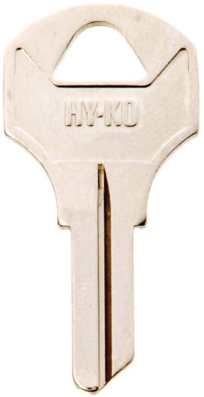 Hy-Ko 11010CO68 Key Blank, Brass, Nickel, For: Corbin Russwin Cabinet, House Locks and Padlocks, CO68 Key Number, Pack of 10