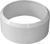 IPEX 412841BC Pipe Adapter Sleeve, 3 in, Spigot x Hub, PVC, White