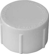 IPEX 435427 Pipe Cap, 1-1/2 in, FPT, White, SCH 40 Schedule, 150 psi Pressure