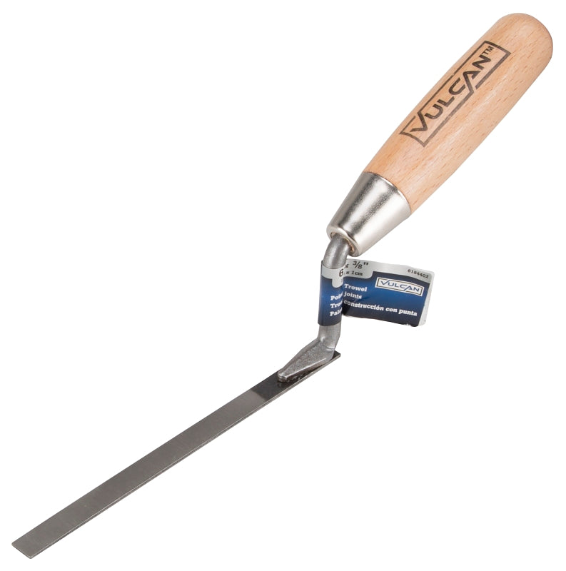 Vulcan 16560 Tuck Pointing Trowel, 6 in L, Steel, Ergonomic Handle