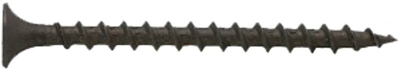 ProFIT 0286174 Screw, #8 Thread, 3 in L, Coarse Thread, Bugle Head, Phillips Drive, Sharp Point, Phosphate