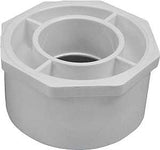IPEX 035677 Reducer Bushing, 4 x 2 in, Spigot x Socket, PVC, White, SCH 40 Schedule, 220, 280 psi Pressure