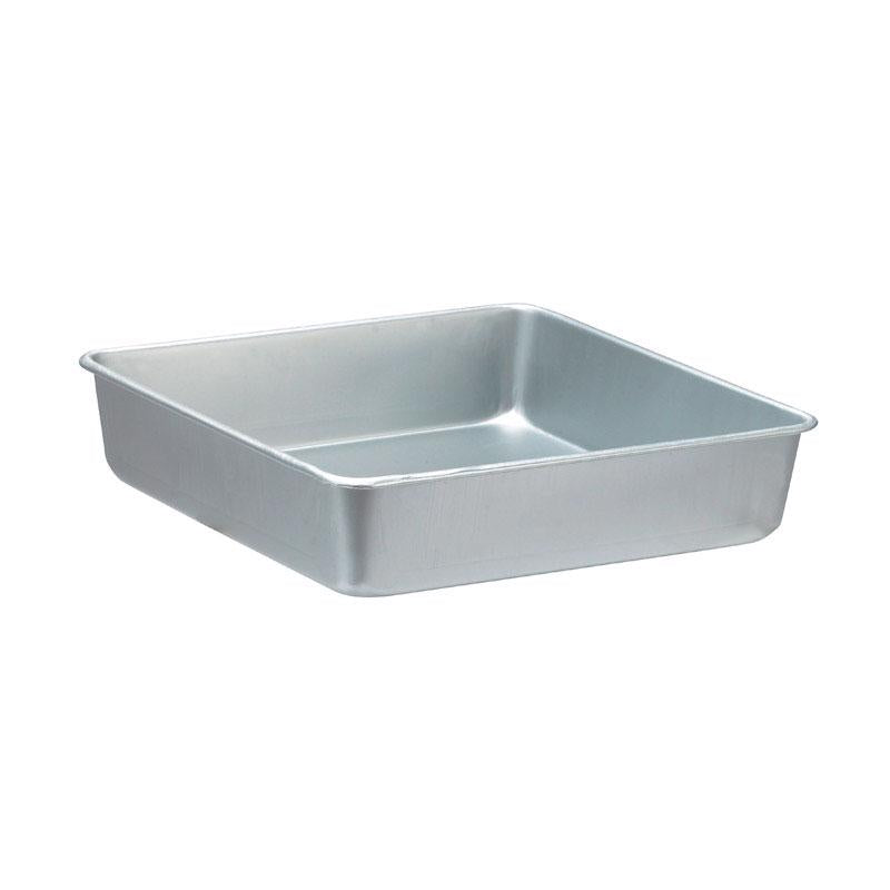 Wilton 8 in. W X 8 in. L Aluminum Square Cake Pan 1 pc