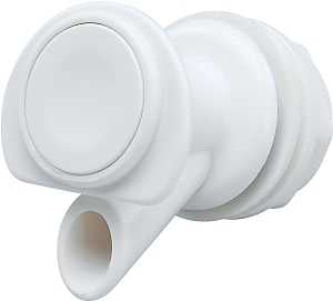 Igloo 00024009 Water Cooler Spigot, Plastic, White, For: 1, 2, 3, 5 and 10 gal Plastic Coolers