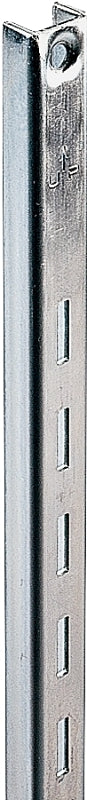 Knape & Vogt 80 Series 80 ANO 36 Shelf Standard, 320 lb, 16 ga Thick Material, 5/8 in W, 36 in H, Steel, Anochrome, Pack of 10